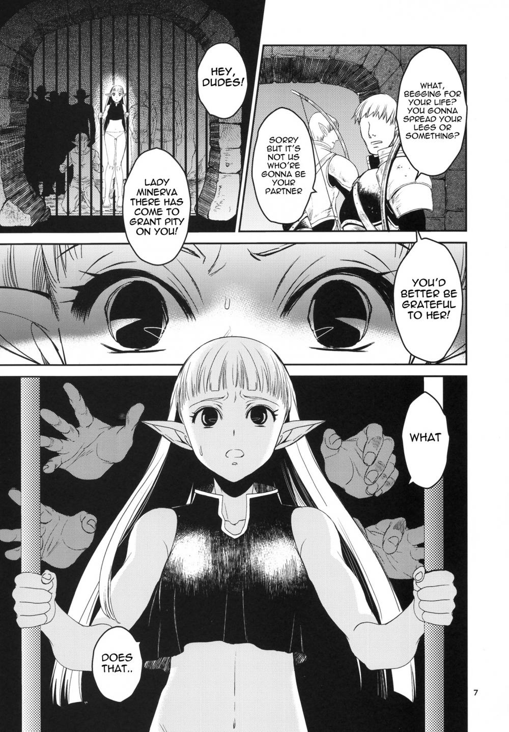 Hentai Manga Comic-Passion of Female Elf Knight-Read-8